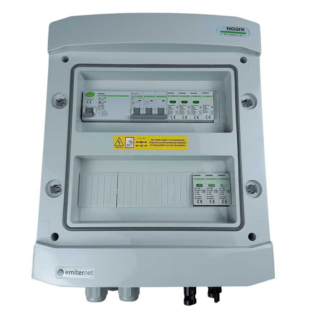 Rozdzielnica przyłączeniowa Emiter EM-1100N_DCAC (3-faz, IP65)