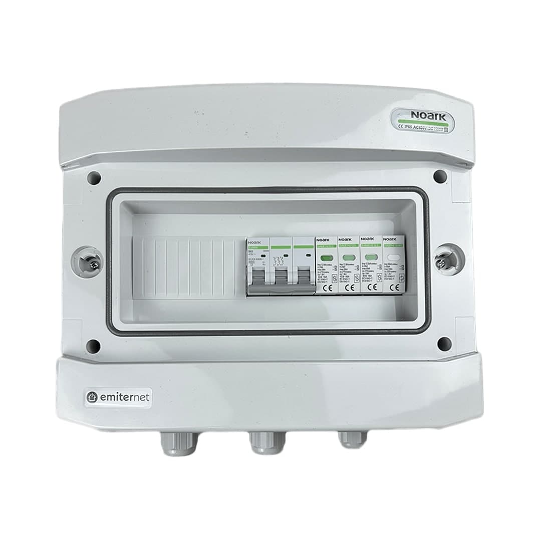 Rozdzielnica AC Emiter EM-128N_AC (IP65, 63 A, 3-fazowa)