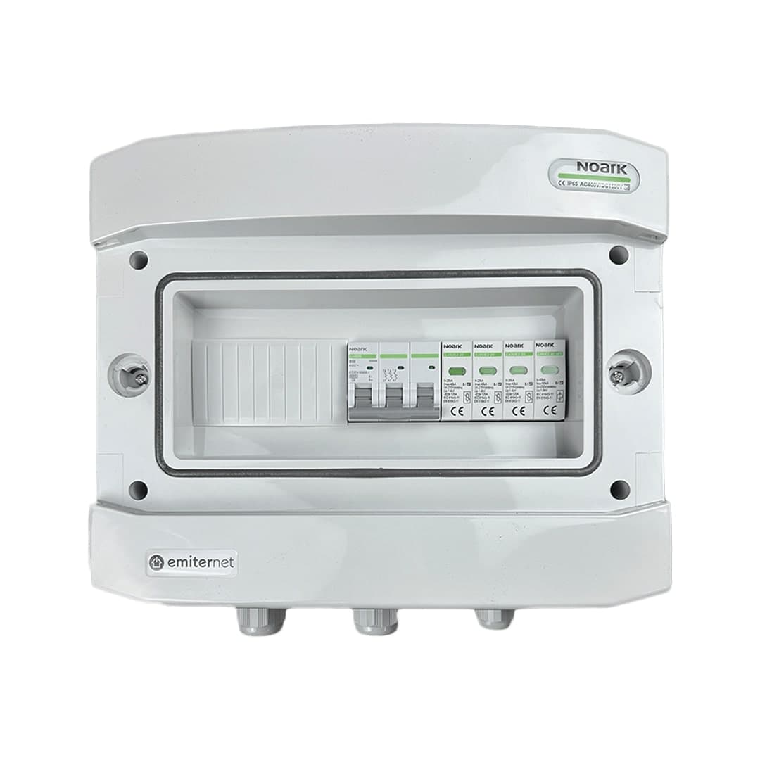 Rozdzielnica AC hermetyczna Emiter EM-212N_AC (50 A, 3-fazowa)