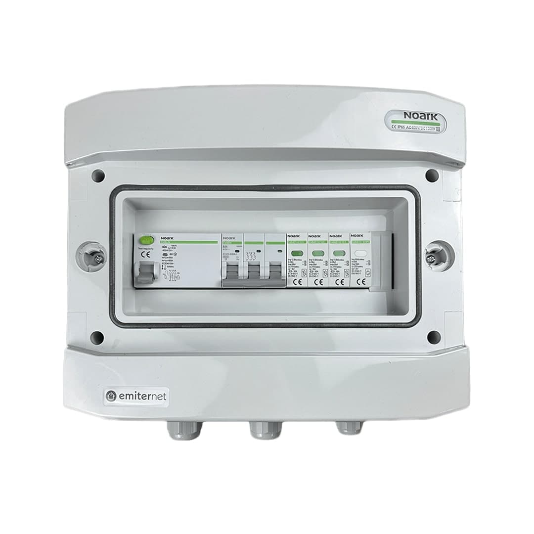 Rozdzielnica AC Emiter EM-308N_AC (25 A, 3-fazowa, IP65)