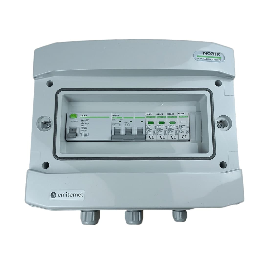 Rozdzielnica AC Emiter EM-316N_AC (IP65, 50 A, 3-fazowa)