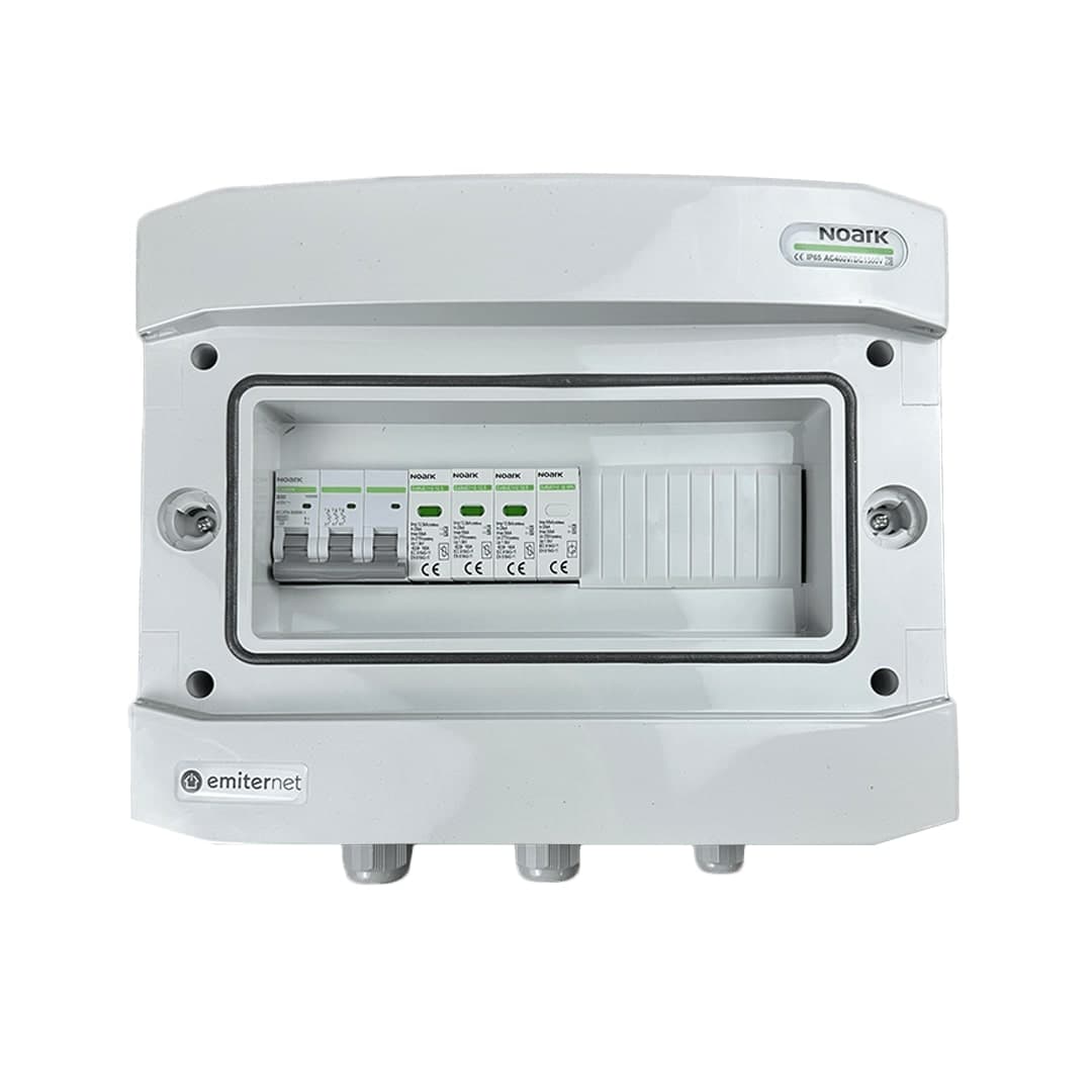 Rozdzielnica AC Emiter EM-387N_AC (IP65, 50 A, 3-fazowa)