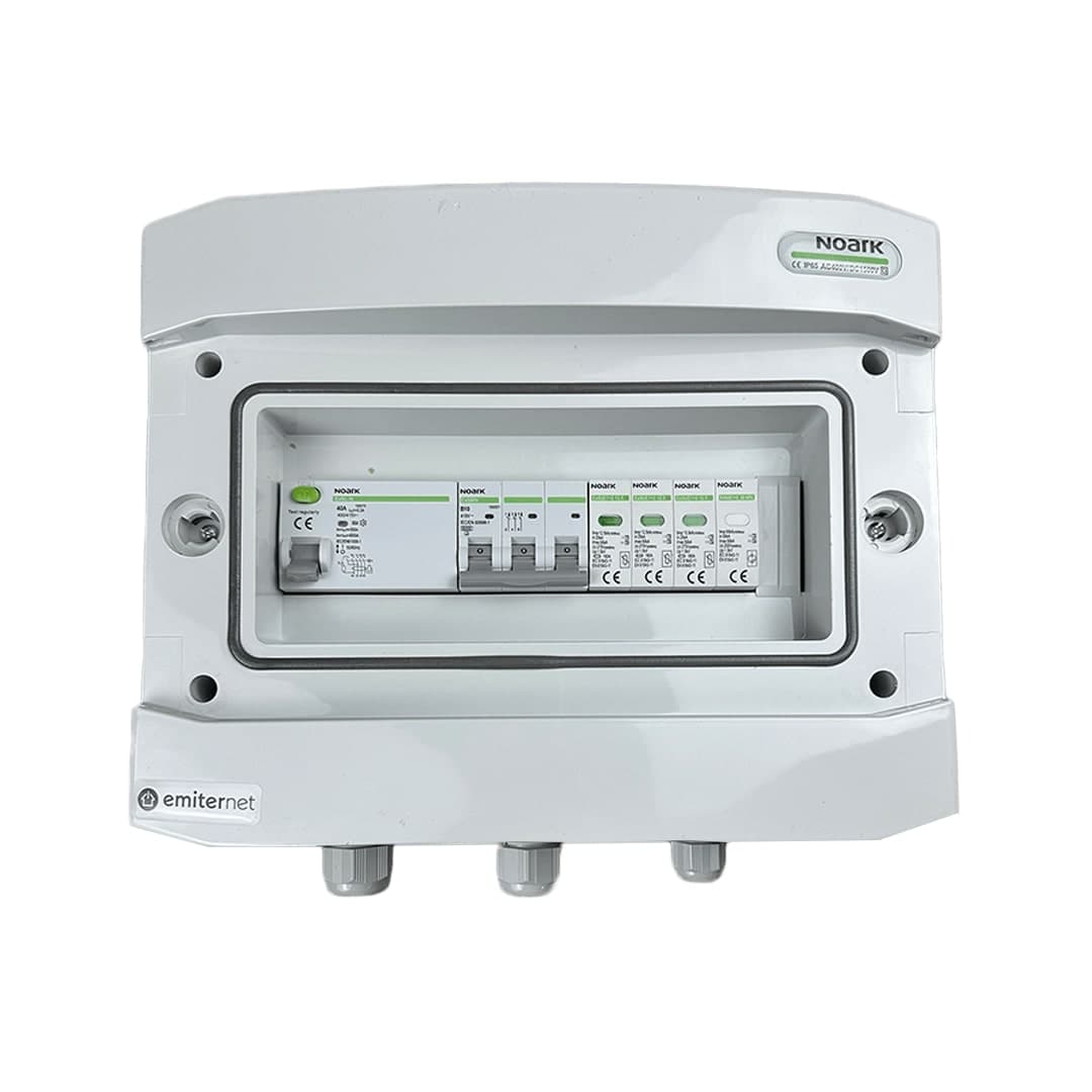 Rozdzielnica AC hermetyczna Emiter EM-446N_AC (10 A, 3-F)