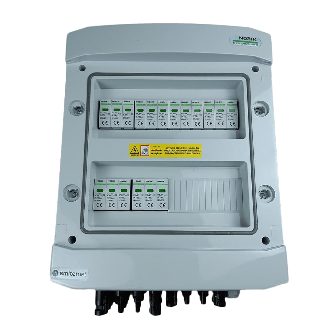 Rozdzielnica DC Emiter EM-450N_DC (6 MPPT, Typ 2, 1000 V)