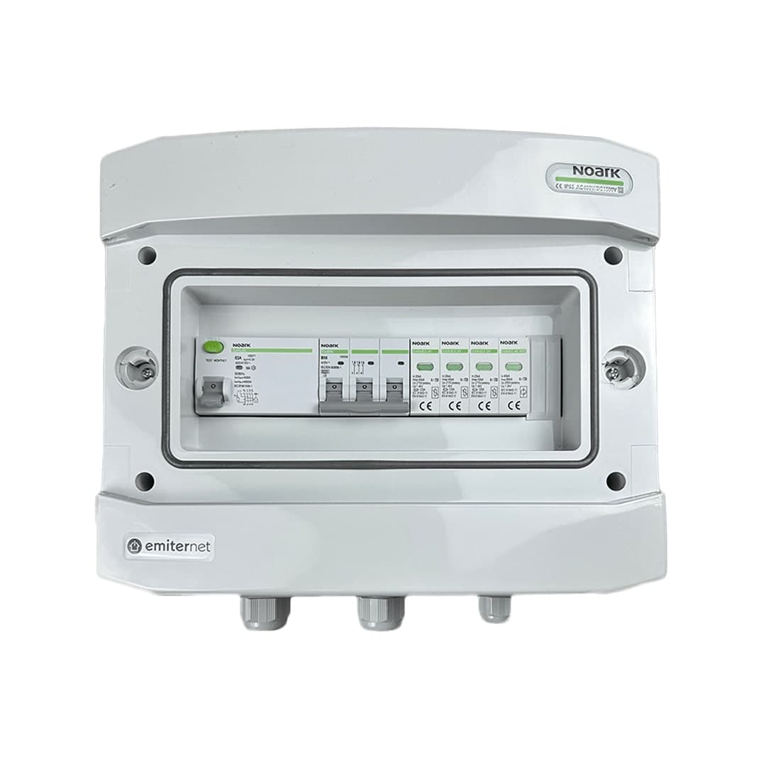 Rozdzielnica AC Emiter EM-470N_AC (IP65, 50 A, 3-fazowa)