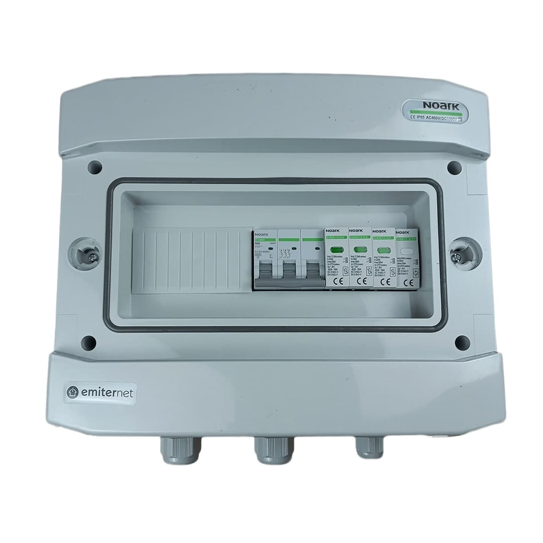 Rozdzielnica AC hermetyczna Emiter EM-50N_AC (IP65, 40 A, 3-fazowa)