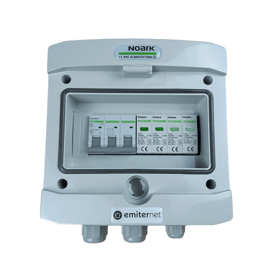 Rozdzielnica AC Emiter EM-55N_AC (16 A, 3-fazowa, IP65)
