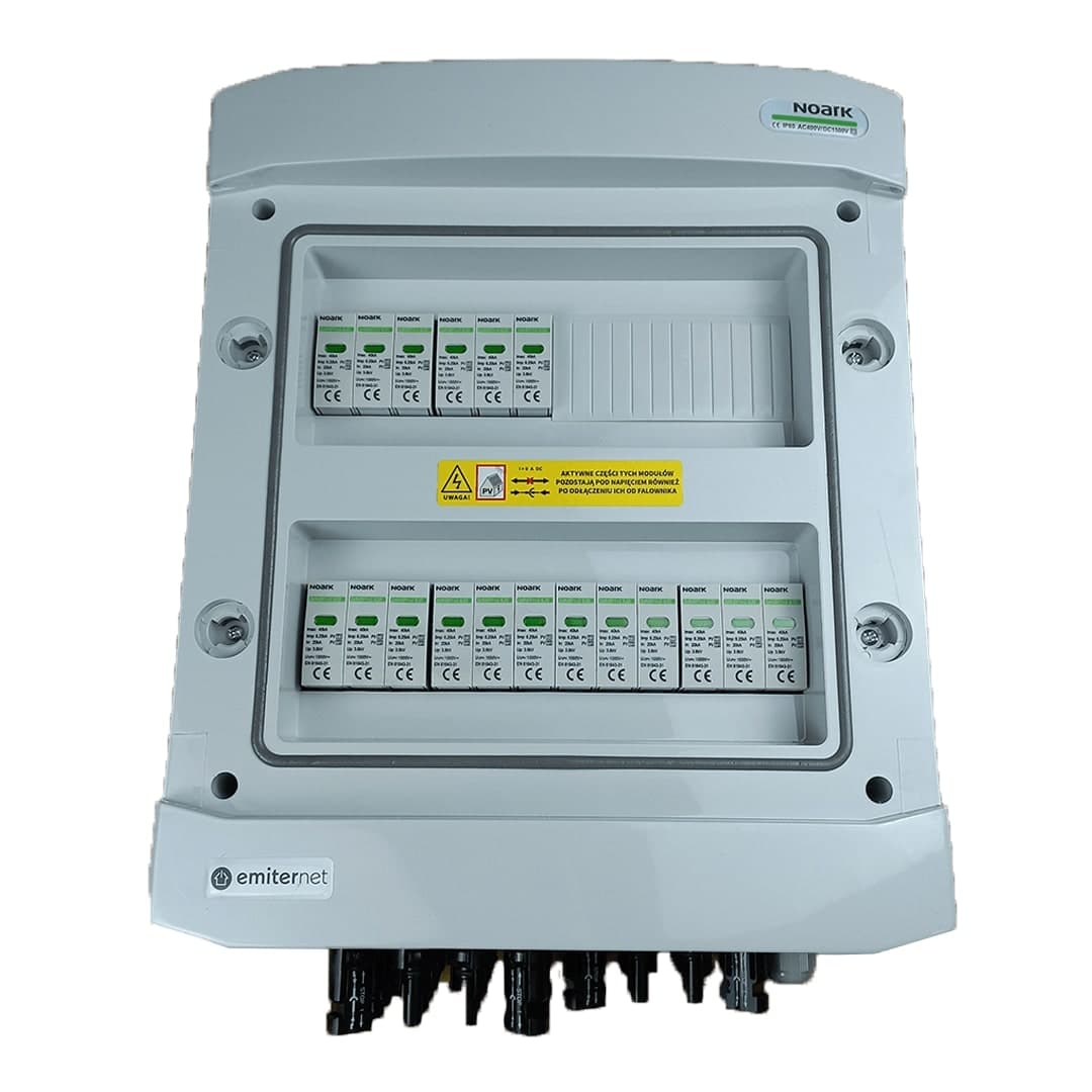 Rozdzielnica DC Emiter EM-654N_DC (6x MPPT, IP65, typ 1+2)