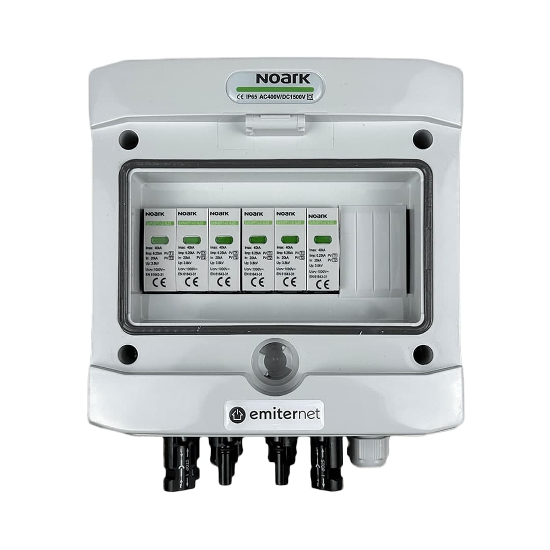 Rozdzielnica DC Emiter EM-6N_DC (IP65, 2x MPPT, typ 1+2)