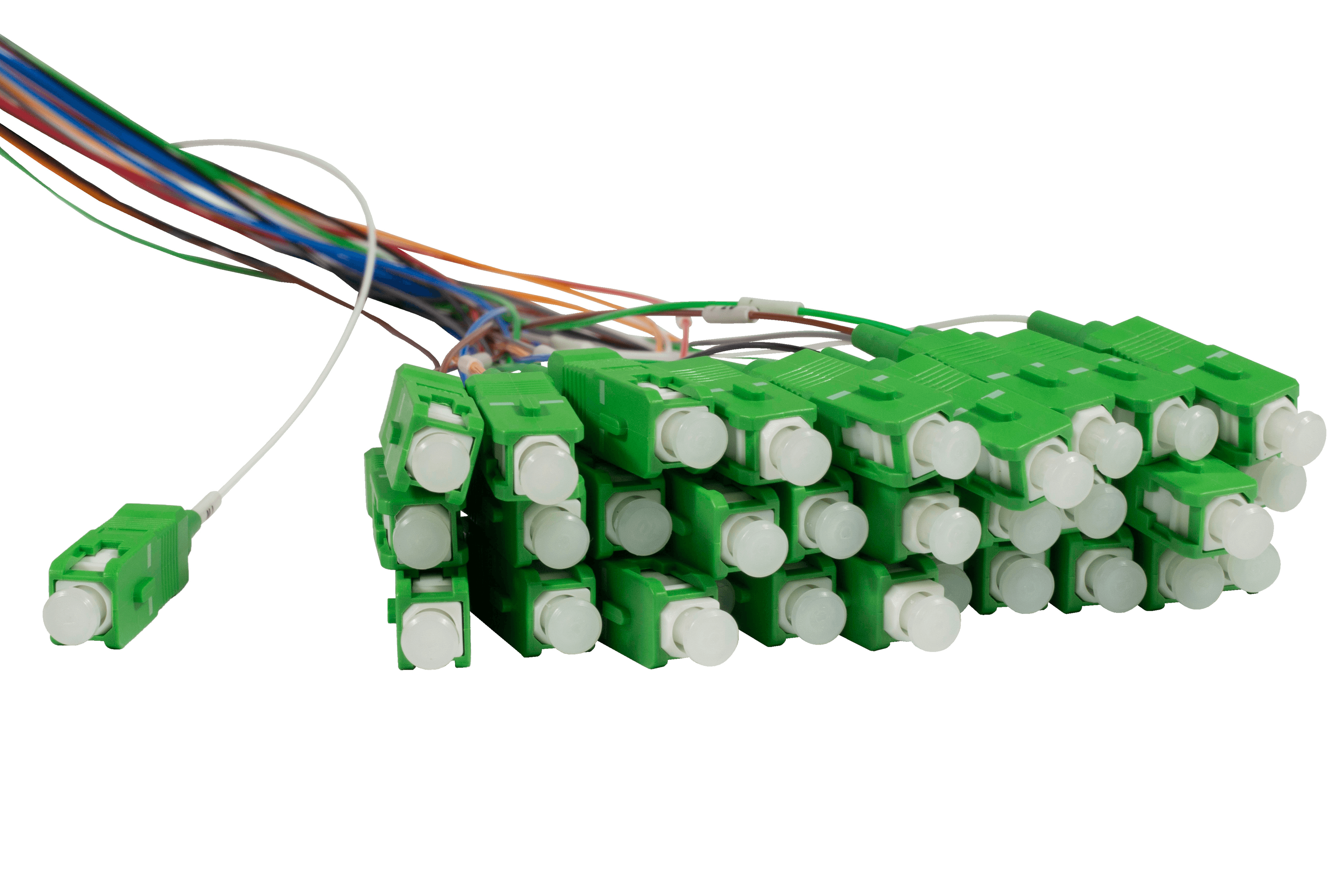 Splitter optyczny Emiter SPLC-1X32M-SCAPC-1M (1x32, SC/APC, 1 m)