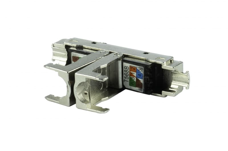 Łącznik kabla Emiter FA-757K-C6A-BK (kat. 6A, beznarzędziowy) 2