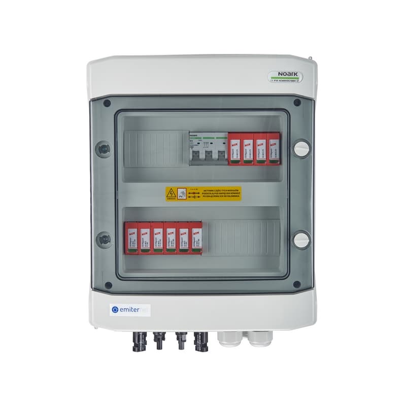 Rozdzielnica DCAC Emiter EM-117_DCAC (IP65, 2 MPPT, 16 A)