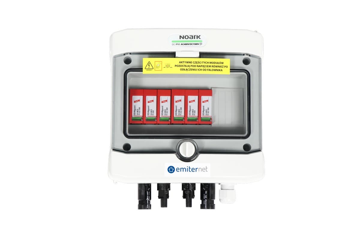 Rozdzielnica DC Emiter EM-2_DC (IP65, 2x MPPT, Dehn Typ 2) 2