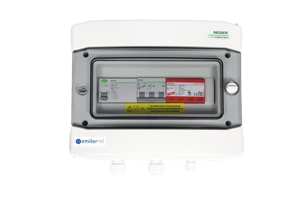 Rozdzielnica AC Emiter EM-307_AC (20 A, 3-fazowa, IP65) 3