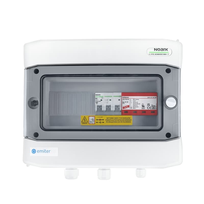 Rozdzielnica AC Emiter EM-50_AC (3-fazowa, 40 A, IP65)