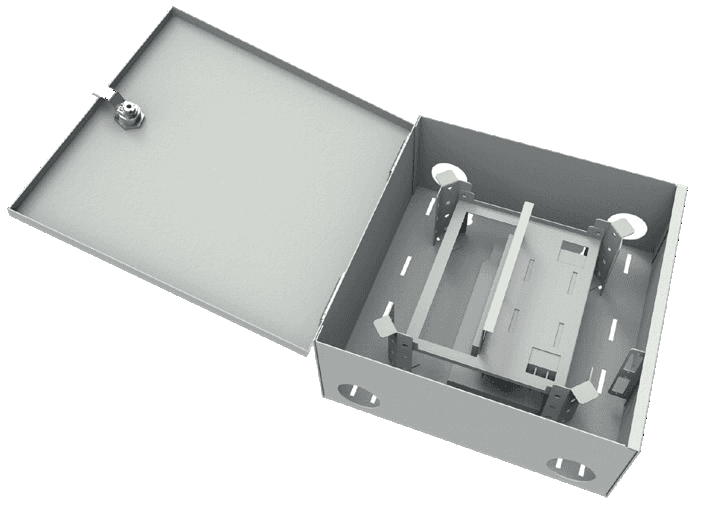 Szafka zapasu kabla Emiter EM/SZZK-252510 (250x250x100 mm, IP 45)