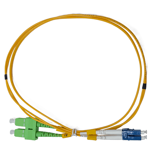 Patchcord światłowodowy Emiter 21B7-SC/APC-LC/UPC-1M (duplex, 1 m)