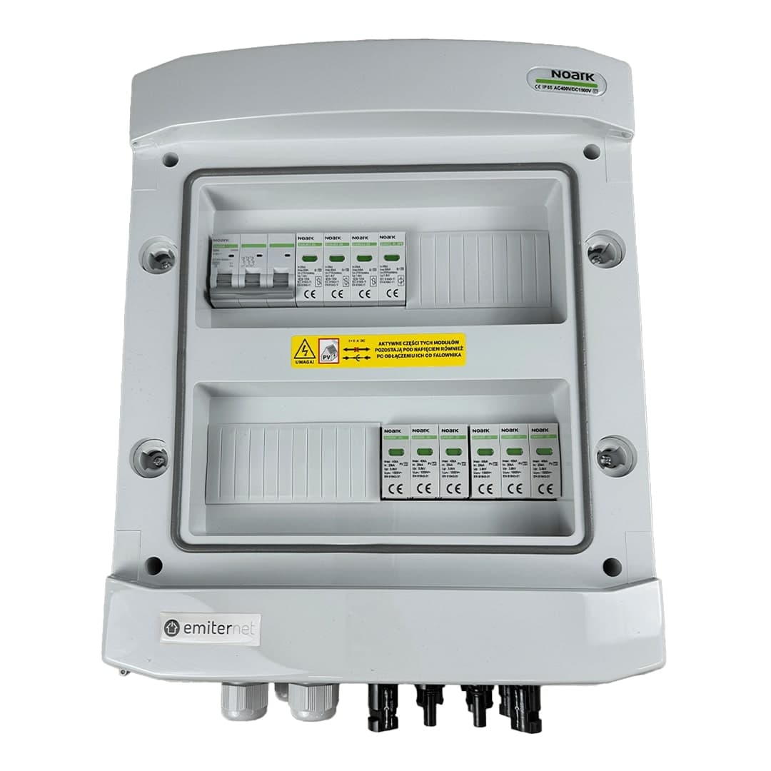 Rozdzielnica DCAC Emiter EM-1290N_DCAC (IP65, 2 MPPT, 50 A) 2