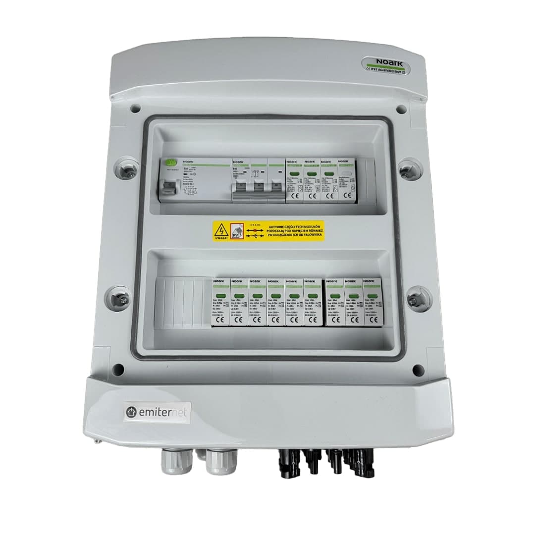 Rozdzielnica DC/AC Emiter EM-1291N_DCAC (3 MPPT, 63 A, IP65)