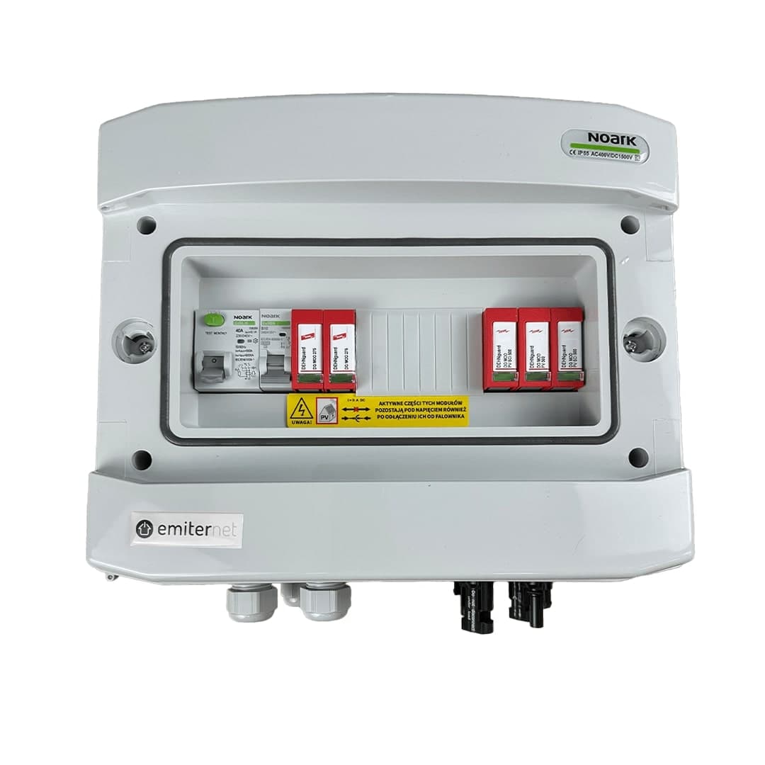 Rozdzielnica DC/AC Emiter EM-1352_DCAC (1 faza, 1 MPPT, IP65)