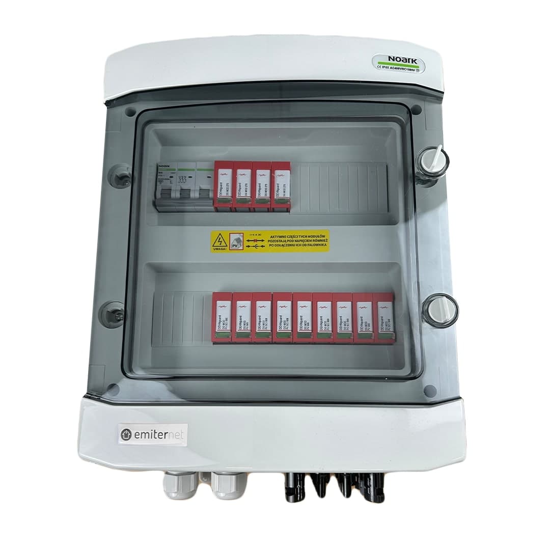 Rozdzielnica hermetyczna Emiter EM-149_DCAC (3 MPPT, 40 A, IP65) 2