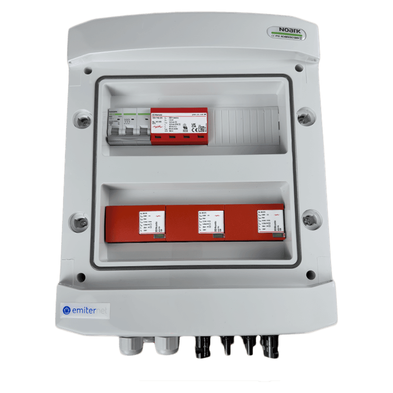 Rozdzielnica DC/AC Emiter EM-421_DCAC (3 MPPT, 50 A, 3-fazowa) 2
