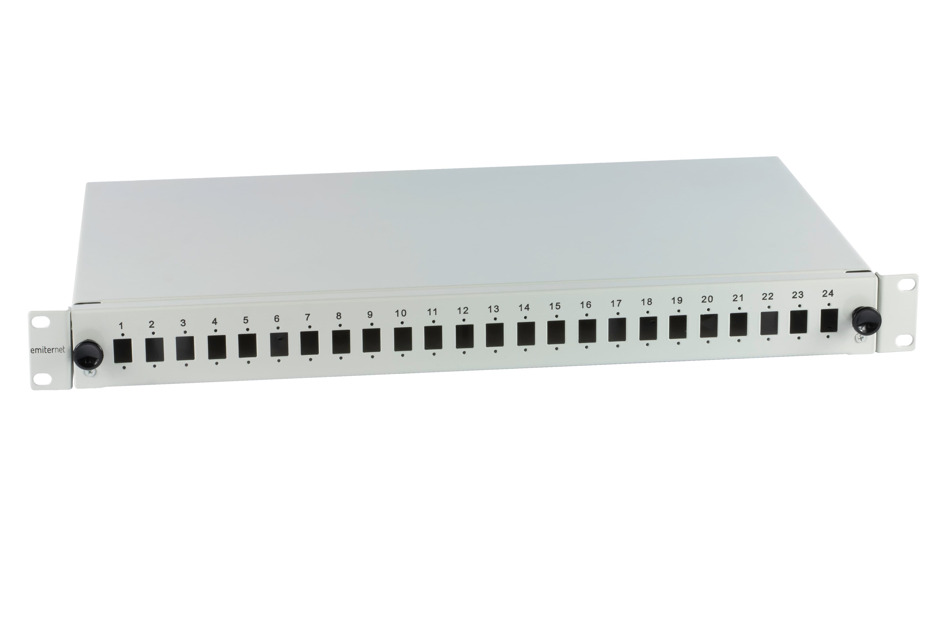 Przełącznica wysuwana emiter EM/PS-1924SCS0-S (19" 1U 24xSC)