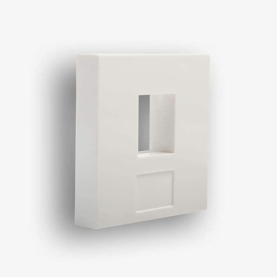 Adapter Emiter FU/FA-644-9MP (45x45 mm, biały)