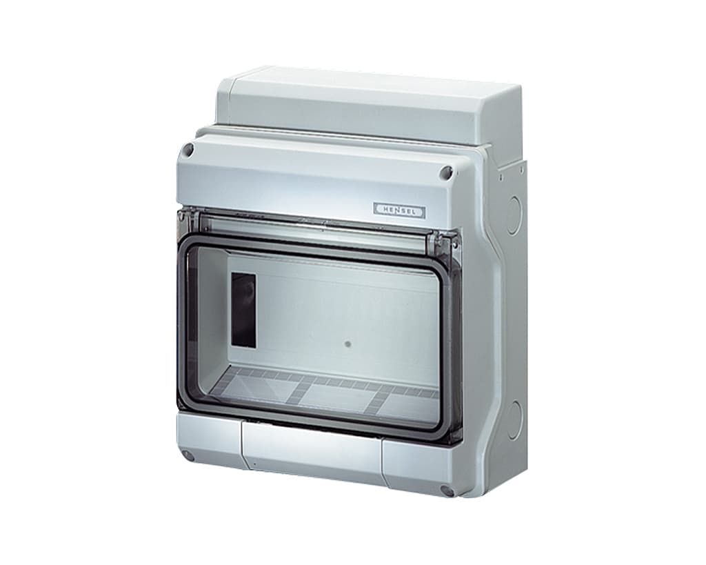 Rozdzielnica natynkowa Hensel KV 8109 (9 modułów, IP65) 7