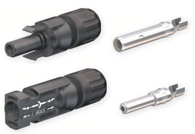 Komplet złączy MC4 Stäubli PV-KBT/KST 4/6I-UR (4-6 mm²) 5