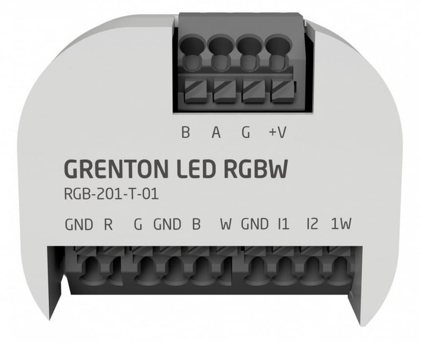 Moduł ściemniający LED RGBW Grenton RGB-201-T-01 (4 kanały, 12 A)