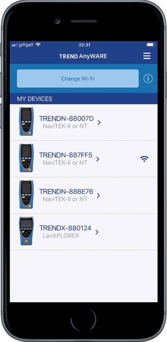 Tester sieci PROFINET Trend Networks R151010 (miedź, światłowód) 7