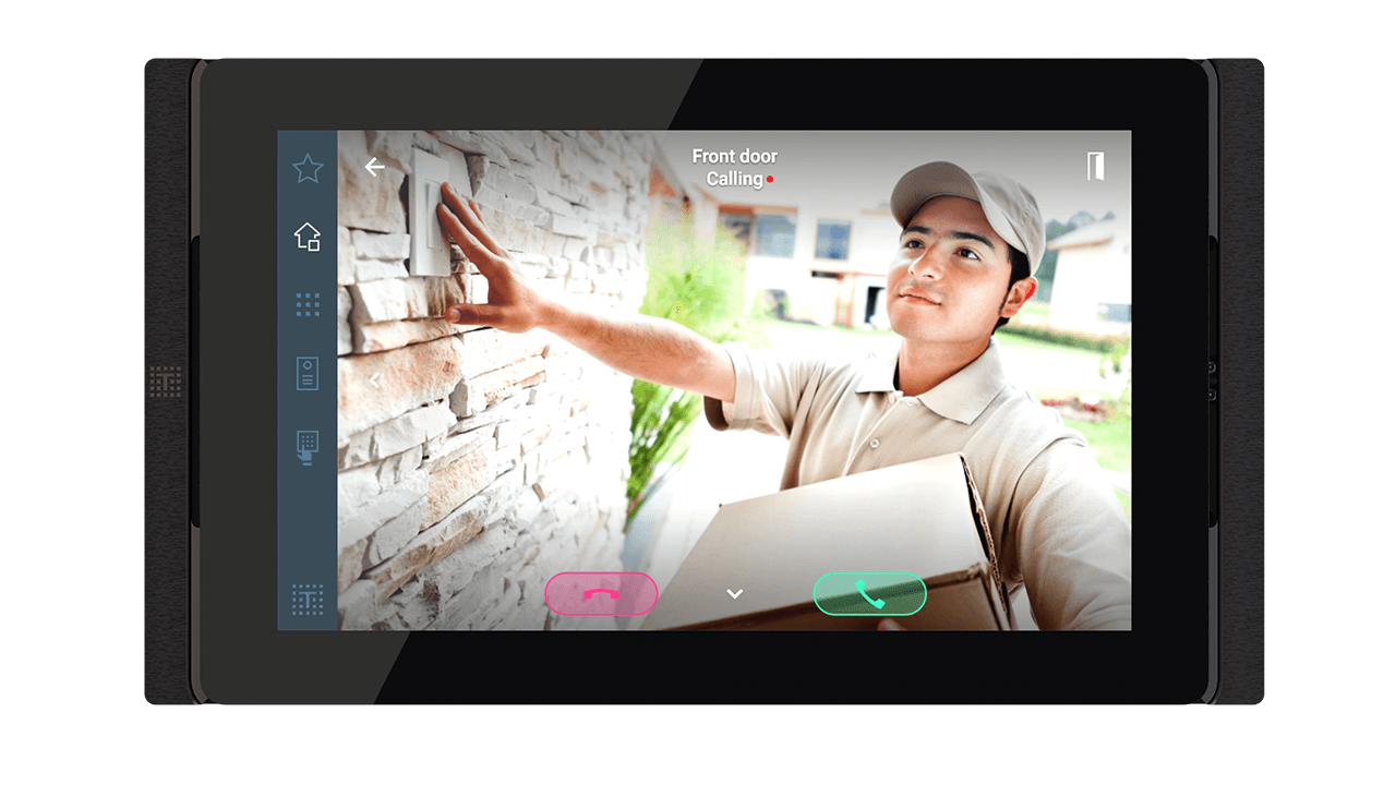 Panel dotykowy Teletask TDS12070 (7", PoE, SIP) 5