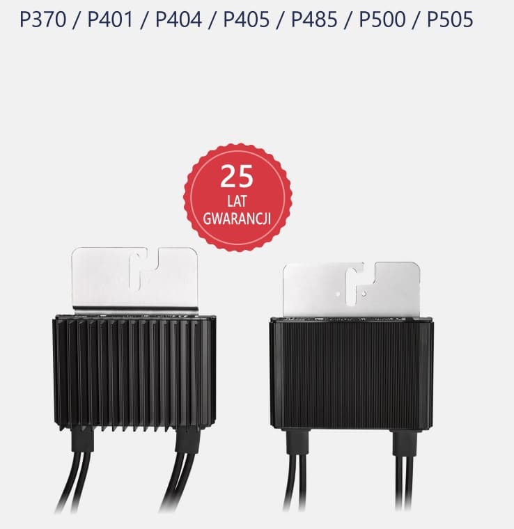 Optymalizator SolarEdge P404 (405 W, przewody 1,2 m)