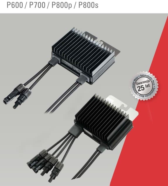 Optymalizator mocy SolarEdge P600 (600 W, MC4, 1,8 m)