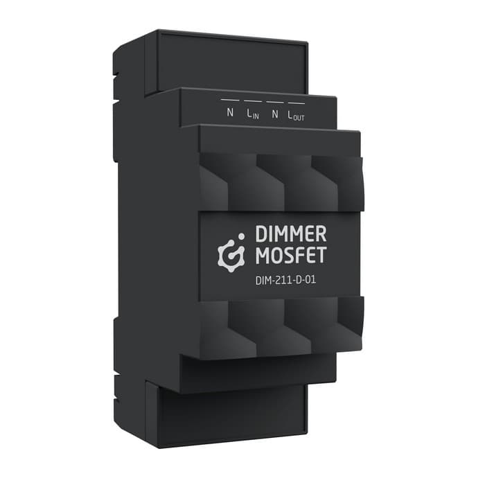 Moduł ściemniający Grenton DIM-211-D-01 (250 VA, DIN 2)