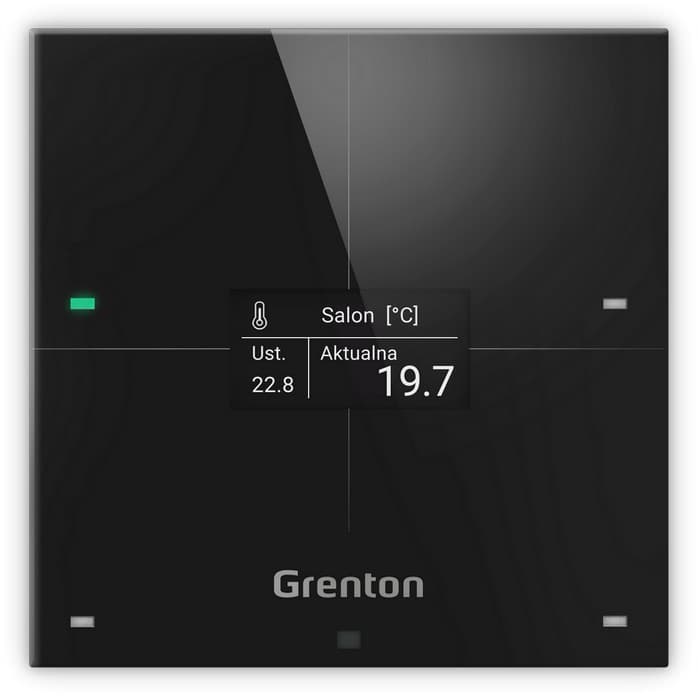 Panel dotykowy Grenton WSP-204-W-01 (Wi-Fi, OLED, 4 pola) 2