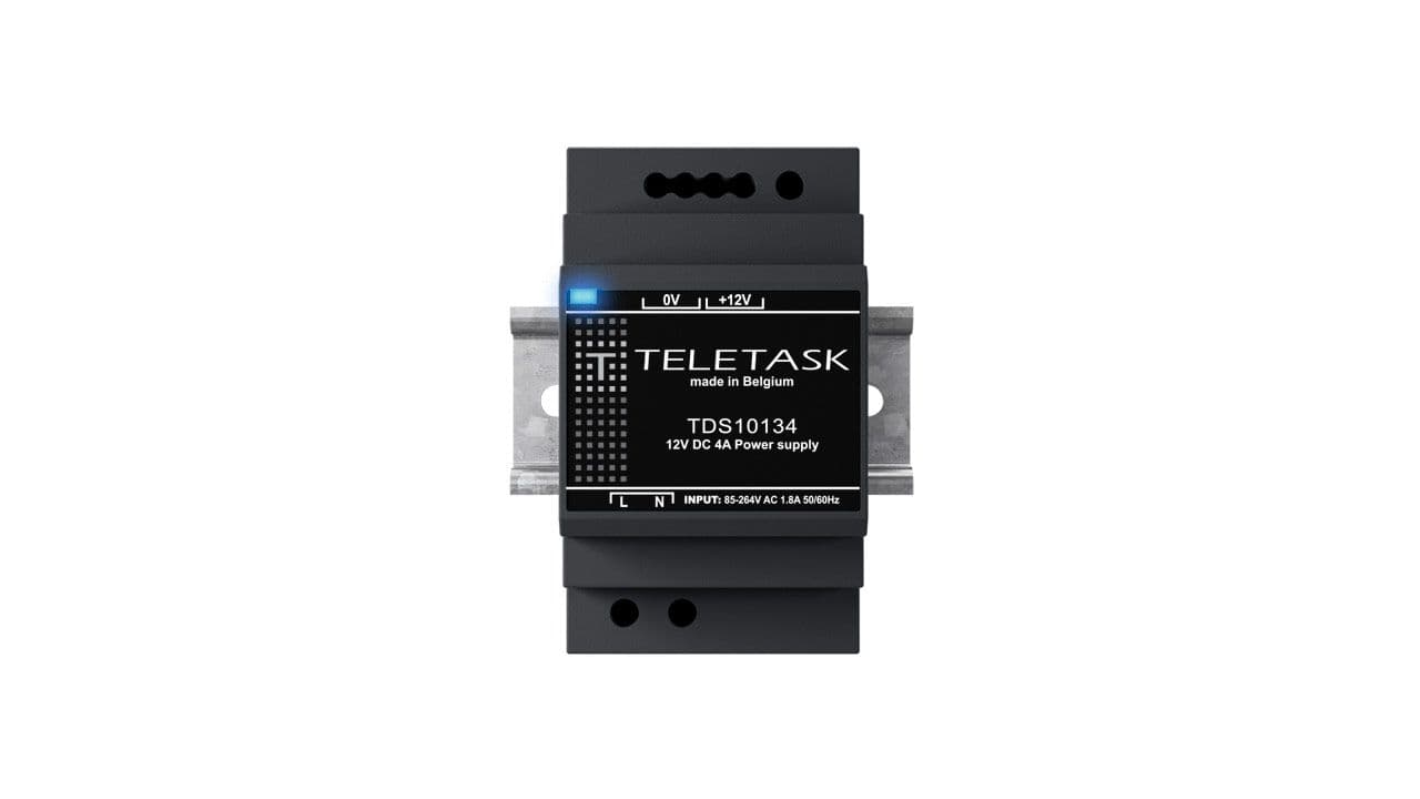 Zasilacz magistrali Teletask TDS10134 (12 V, 4 A)