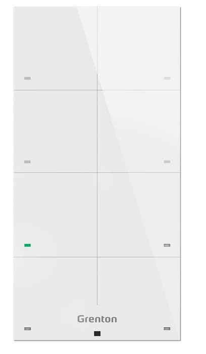 Panel dotykowy Grenton TPA-208-T-02 (8 przycisków, biały)