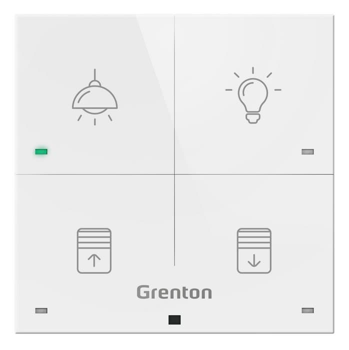 Panel dotykowy Grenton TPA-404-T-02 (4 przyciski, szklany front)
