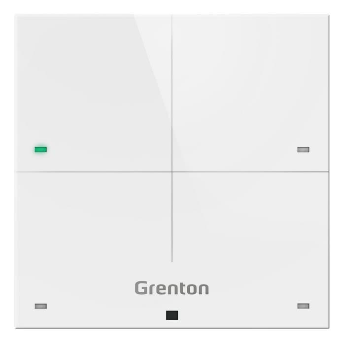 Panel dotykowy Grenton TPA-204-T-02 (4 przyciski, biały)