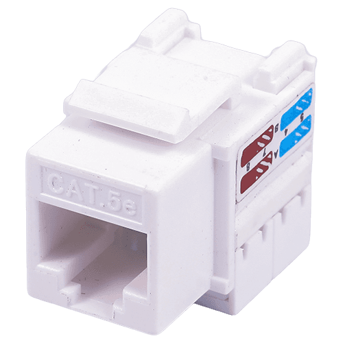 Gniazdo UTP RJ45 Emiter EM/FA-682MK-SL-8-C5E (kat. 5e, białe) 3