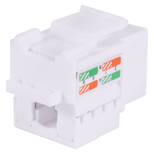 Gniazdo UTP RJ45 Emiter EM/FA-682MK-SL-8-C5E (kat. 5e, białe) 5