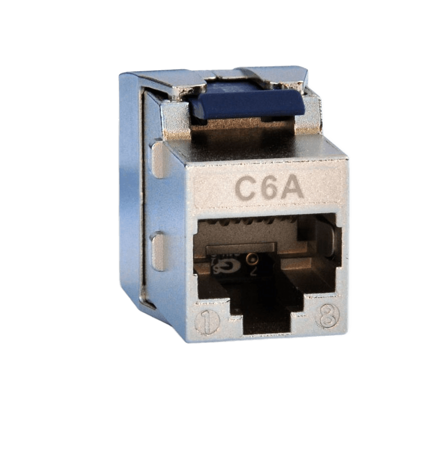 Gniazdo RJ45 Emiter SQKSS-C6A (STP, kat. 6A, slim) 2
