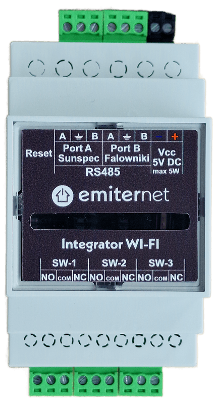 Urządzenie sterujące elfabric INTEGRATOR_WIFI (SunSpec, WiFi)