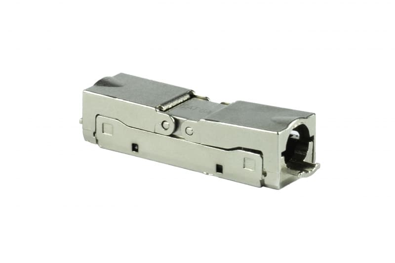 Łącznik kabla Emiter FA-757K-C6A-BK (kat. 6A, beznarzędziowy)