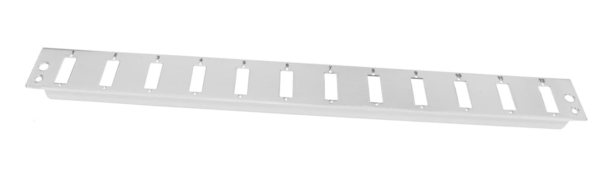 Płyta czołowa Emiter BK/11121121.1V (1U, 12xSC Duplex, RAL 7035)