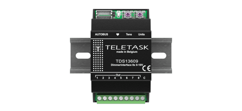 Moduł sterujący Teletask TDS13609 (8 wyjść 0-10 V)