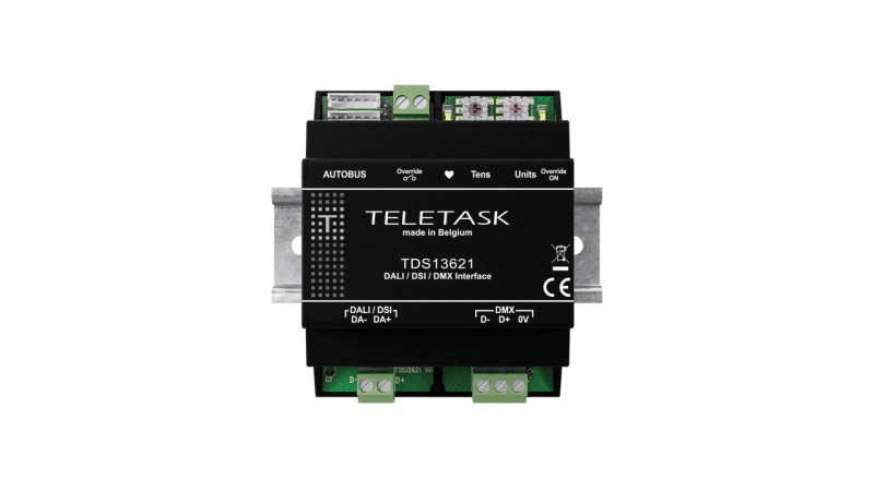 Moduł interfejsu Teletask TDS13621 (DALI, DSI, DMX)