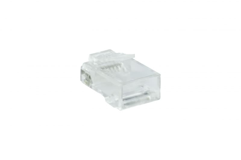 Wtyk RJ45 UTP kat. 6 Emiter EM/X-ML-6U-PT (przelotowy, 8P8C) 2